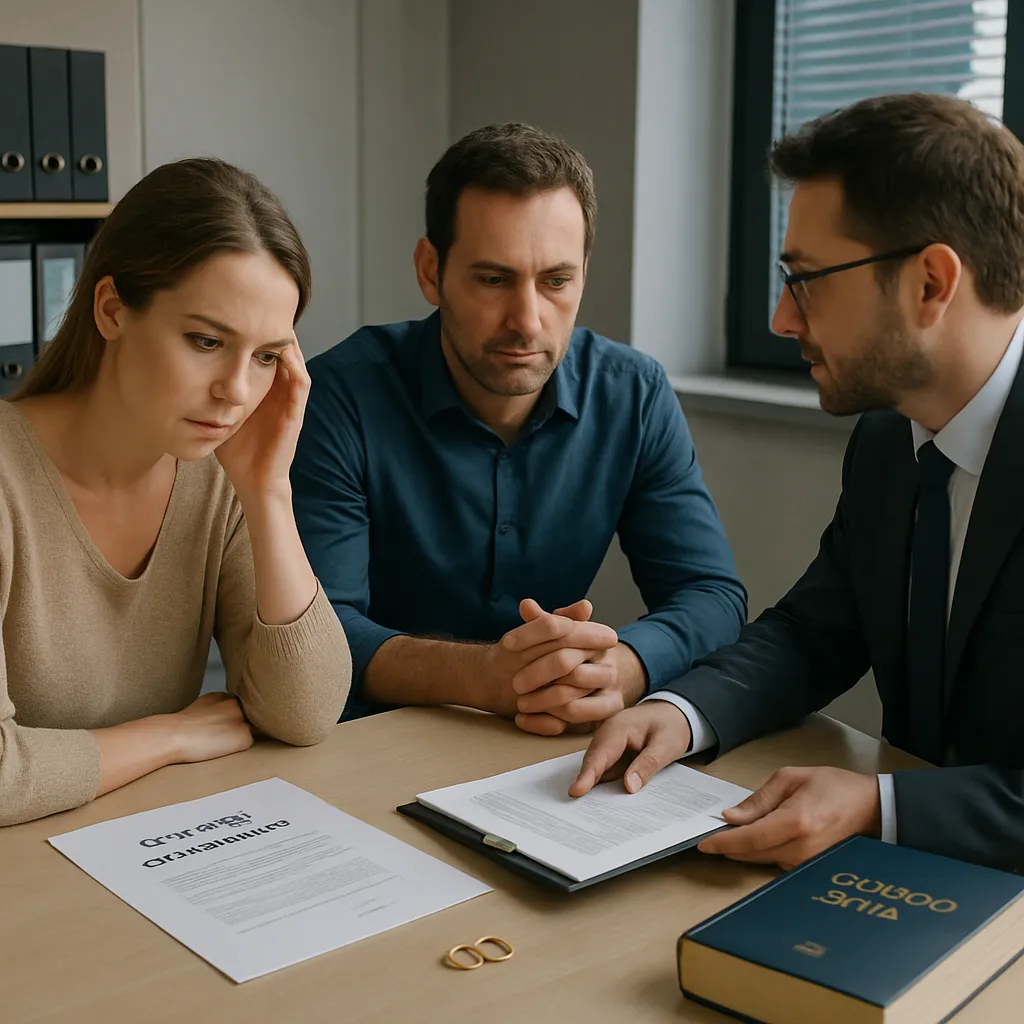 ¿Puedo divorciarme con orden de alejamiento vigente?