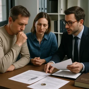 ¿Puedo hacer divorcio express si hay hipoteca pendiente?