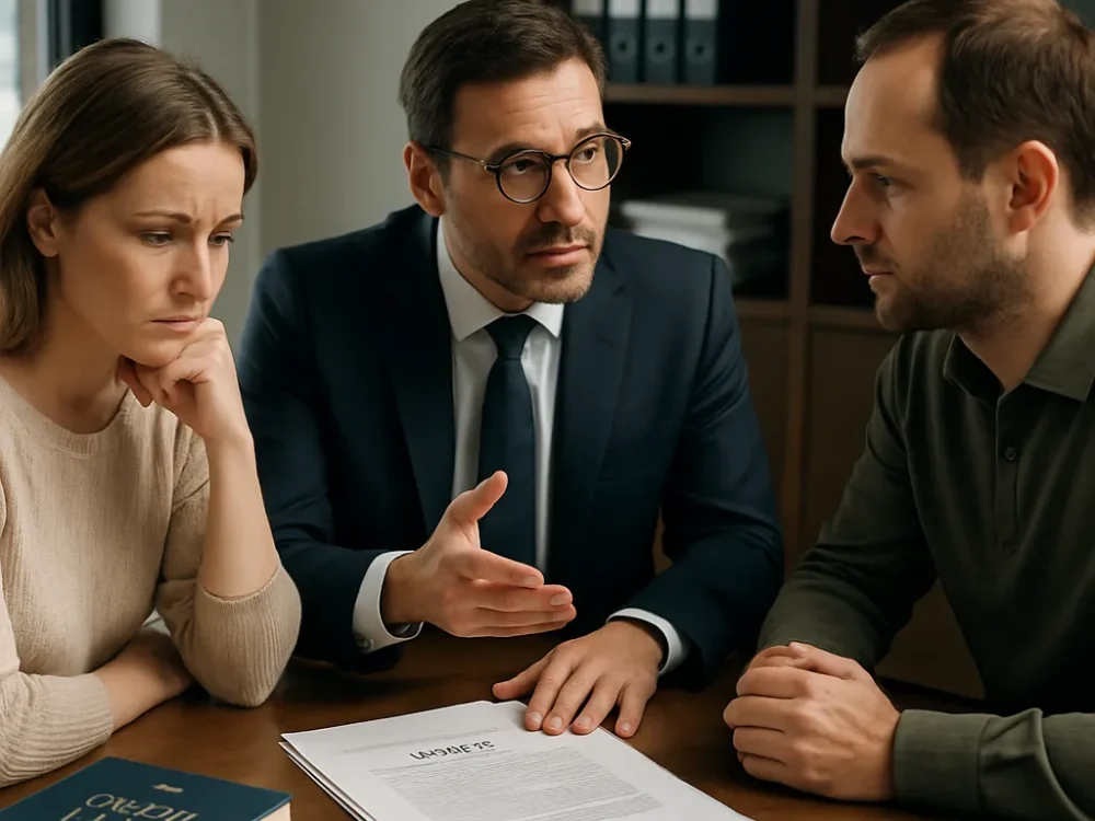 ¿Qué sucede en la vista del juicio de divorcio contencioso?